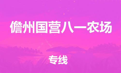 龙江镇到儋州国营八一农场物流公司-龙江镇到儋州国营八一农场货运公司-龙江到中南物流