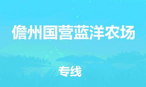 龙江镇到儋州国营蓝洋农场物流公司-龙江镇到儋州国营蓝洋农场货运公司-龙江到中南物流