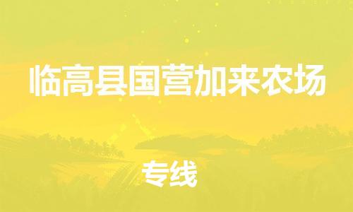 乐从镇到临高县国营加来农场物流公司-乐从镇到临高县国营加来农场货运公司-乐从到中南物流