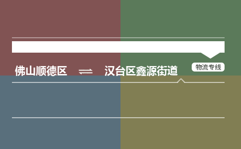 佛山顺德区到汉台区鑫源街道物流专线-佛山顺德区到汉台区鑫源街道货运-顺德到西北物流，顺德到西北货运