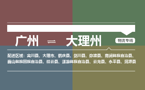 广州到大理州云龙物流专线-广州至大理州云龙货运专线-广州物流公司