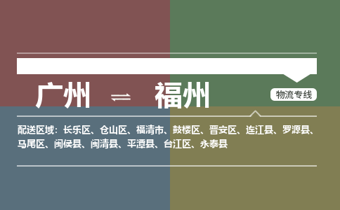 广州到福州连江物流专线-广州至福州连江货运专线-广州物流公司