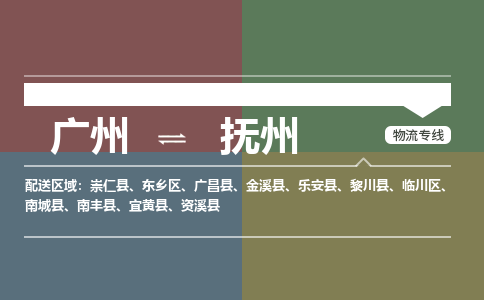 广州到抚州临川物流专线-广州至抚州临川货运专线-广州物流公司