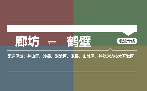 廊坊到鹤壁物流专线2023省市县+乡镇+闪+专业运输