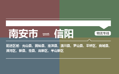 南安市到信阳物流专线，集约化一站式货运模式