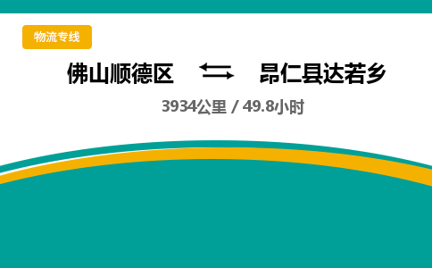 佛山顺德区到昂仁县达若乡物流专线-佛山顺德区到昂仁县达若乡货运-顺德到西北物流，顺德到西北货运