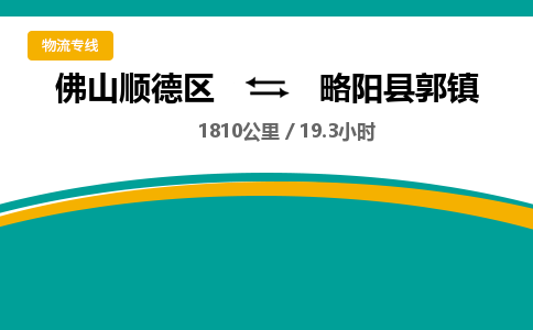 佛山顺德区到略阳县郭镇物流专线-佛山顺德区到略阳县郭镇货运-顺德到西北物流，顺德到西北货运