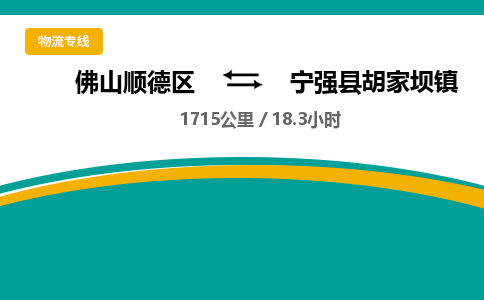 佛山顺德区到宁强县胡家坝镇物流专线-佛山顺德区到宁强县胡家坝镇货运-顺德到西北物流，顺德到西北货运