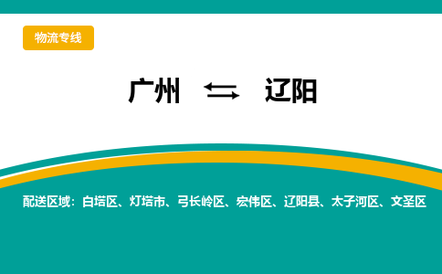 广州到辽阳辽阳物流专线-广州至辽阳辽阳货运专线-广州物流公司