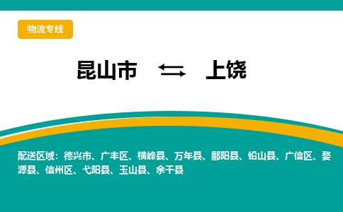 昆山市到上饶物流专线|昆山市至上饶货运专线