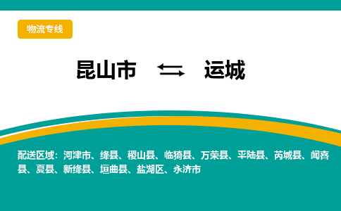 昆山市到运城物流专线|昆山市至运城货运专线