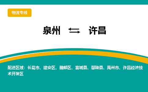 泉州到许昌物流专线，天天发车