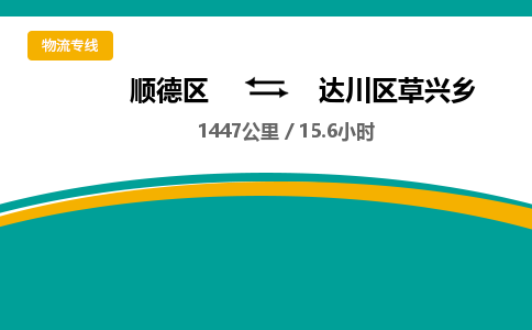 顺德区到达川区草兴乡物流专线|达川区草兴乡到顺德区货运，专车专线直达，乐从到西南地区物流，乐从到西南地区专线，顺德物流、佛山物流