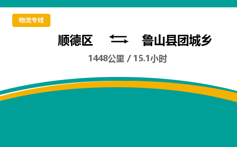 顺德区到鲁山县团城乡物流专线|鲁山县团城乡到顺德区货运，专车专线直达，乐从到中南地区物流，乐从到中南地区专线，顺德物流、佛山物流