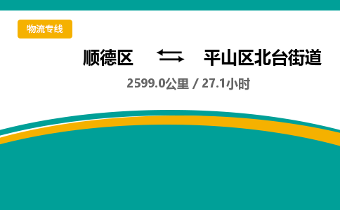 顺德区到平山区北台街道物流专线|平山区北台街道到顺德区货运，专车专线直达，乐从到东北地区物流，乐从到东北地区专线