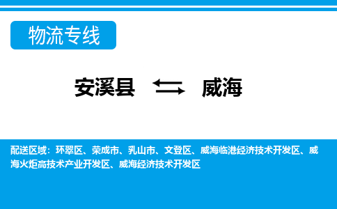 安溪到威海物流专线，天天发车