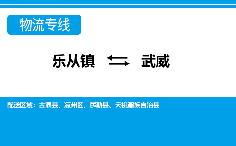 乐从镇到武威民勤县物流专线|武威民勤县到乐从镇货运-乐从到西北物流