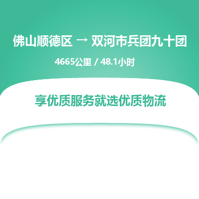 佛山顺德区到双河市兵团九十团物流专线-佛山顺德区到双河市兵团九十团货运-顺德到西北物流，顺德到西北货运